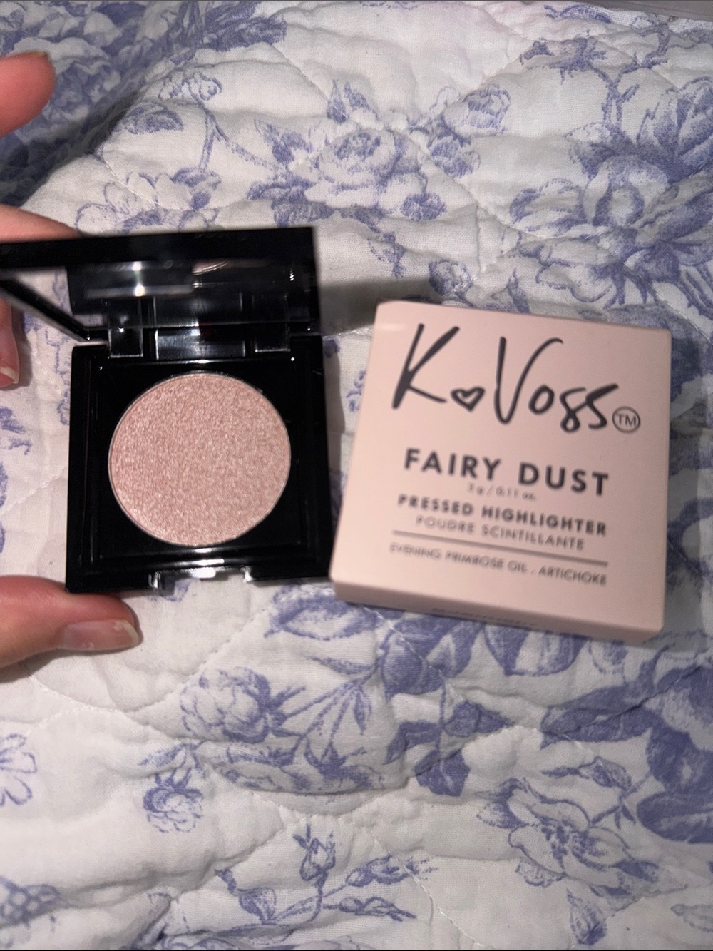 Fairy Dust Pressed Highlighter - Pink Champagne